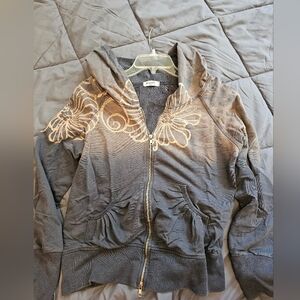 Om Girl! Zip Up Women's Hoodie